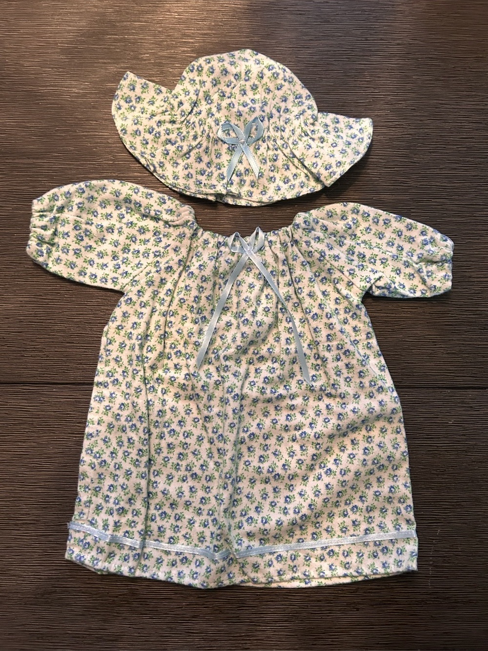 Cabbage Patch Kid Sized Dress & Hat